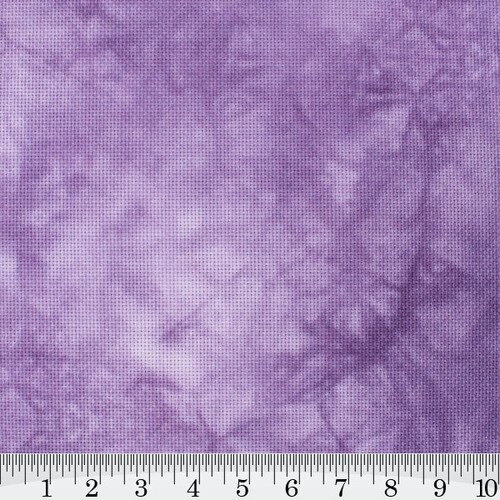 (image for) Lilac Hand Dyed Effect Cross Stitch Fabric